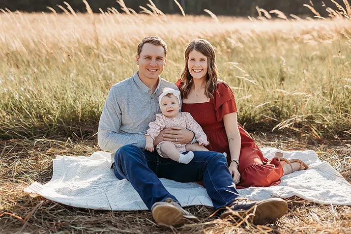 Dr. Emmerich with his family